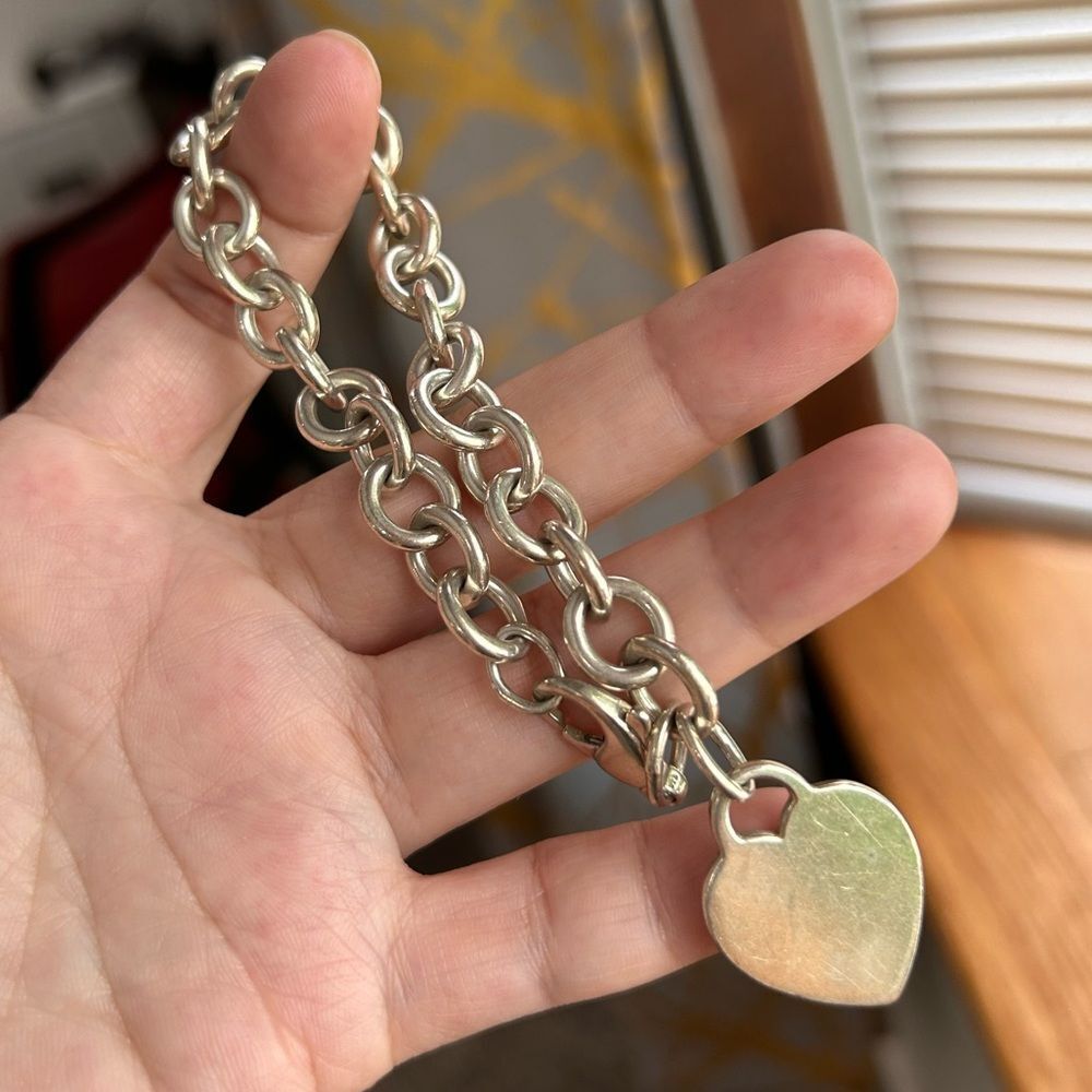 ❌Co. 925 Heart Tag Bracelet - Picture 8 of 8